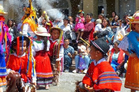 Amazing Carnival in Ecuador 2024