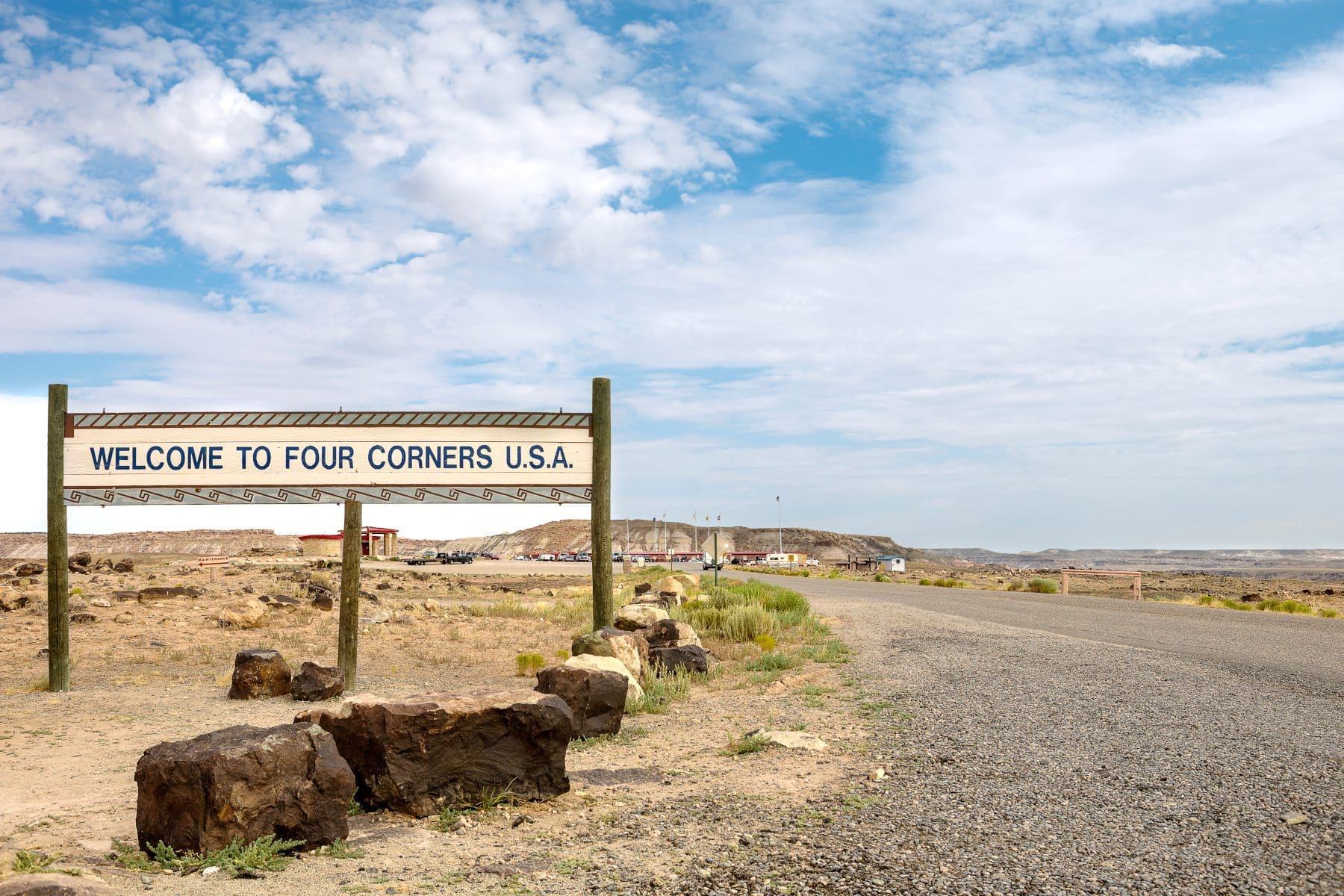 The Crossroads Of America: The Four Corners Monument - Travel Begins at 40