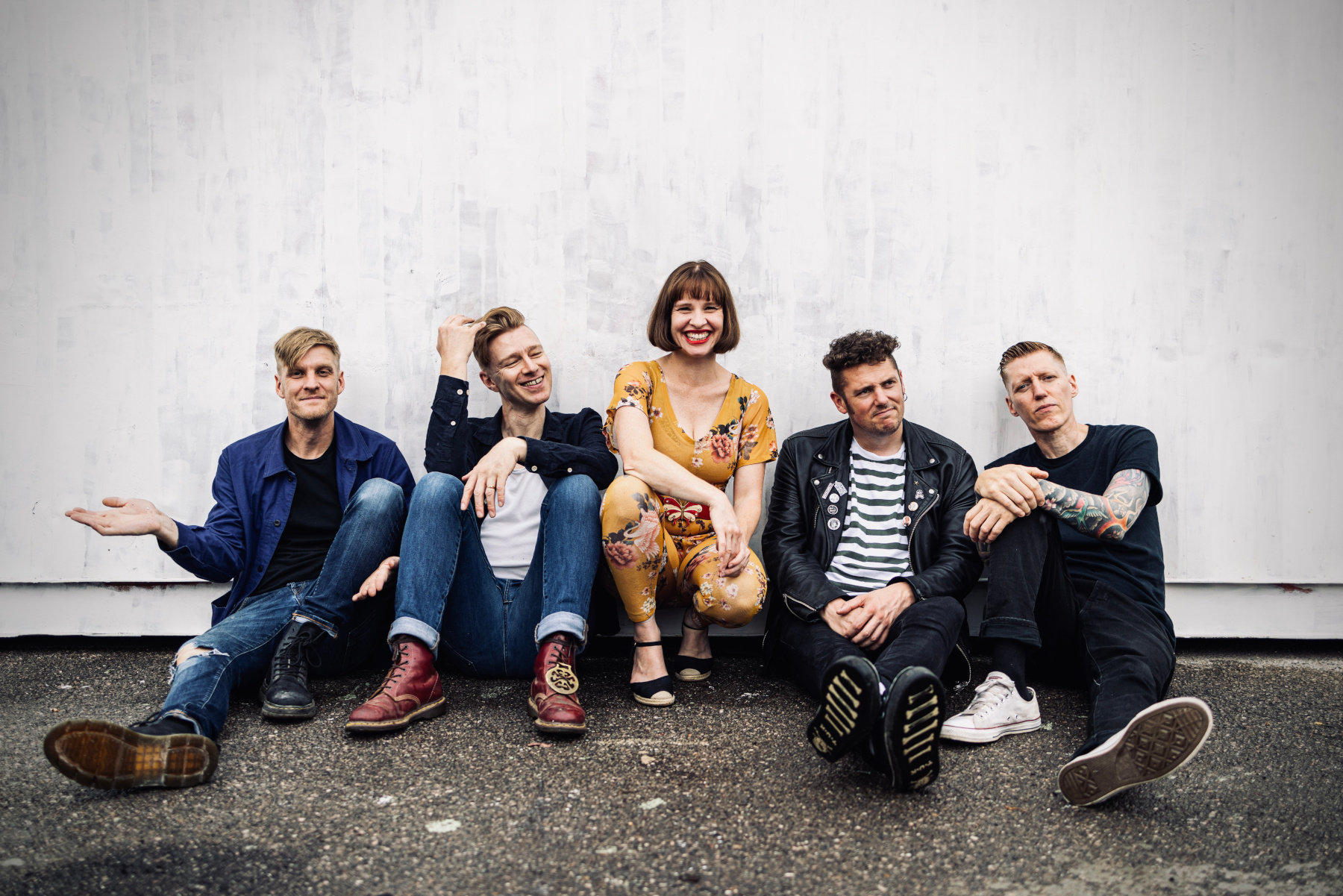 Skinny Lister at Deepdale Festival