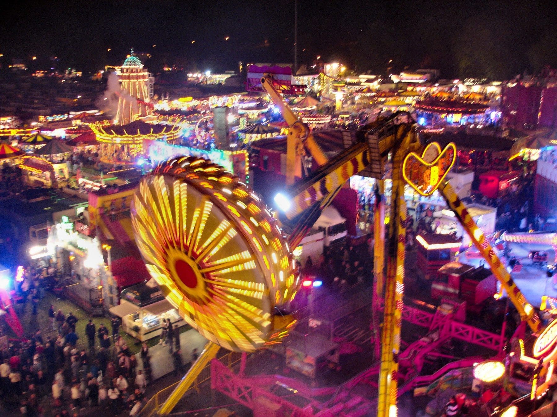 Nottingham Goose Fair 2024, UK - Travel Begins at 40