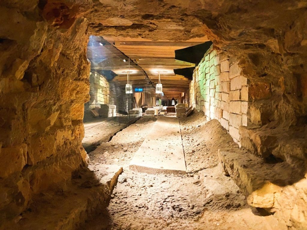 The tunnel built by Carl August Lorentzen at Horsens Prison