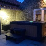 The Hideaway hot tub