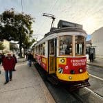 One of the many Lisbon trams