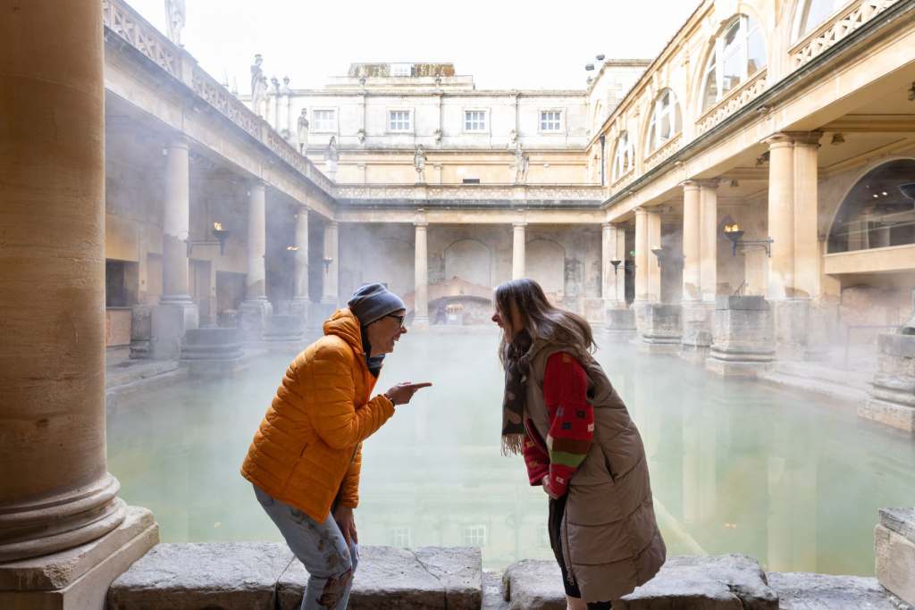 Credit Bruni Walker Laughing Yoga at Roman Baths courtesy Rebalance Bath 3