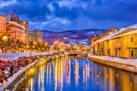 Otaru Snow Light Path Festival Japan