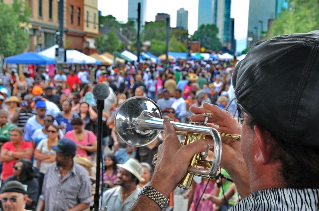 Music Festival Denver Colorado Travel Begins at 40