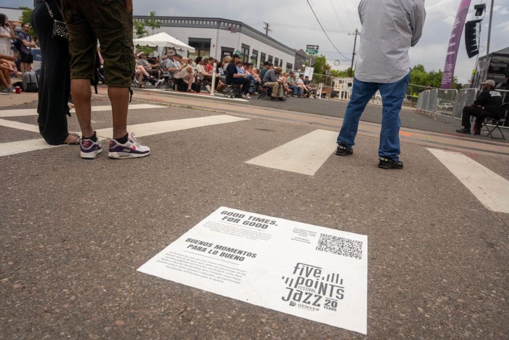 Street Talker 2, 2023 Five Points Jazz Festival, photo by Kaitlin Bouzek