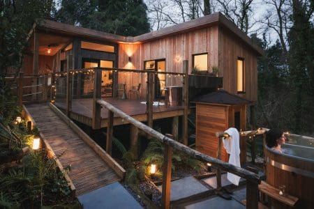 Brand New Luxury Treehouse in Rural Somerset