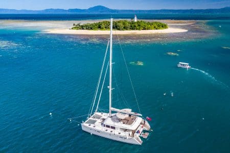 First All-Electric Tender & Glass Bottom Boat on Great Barrier Reef