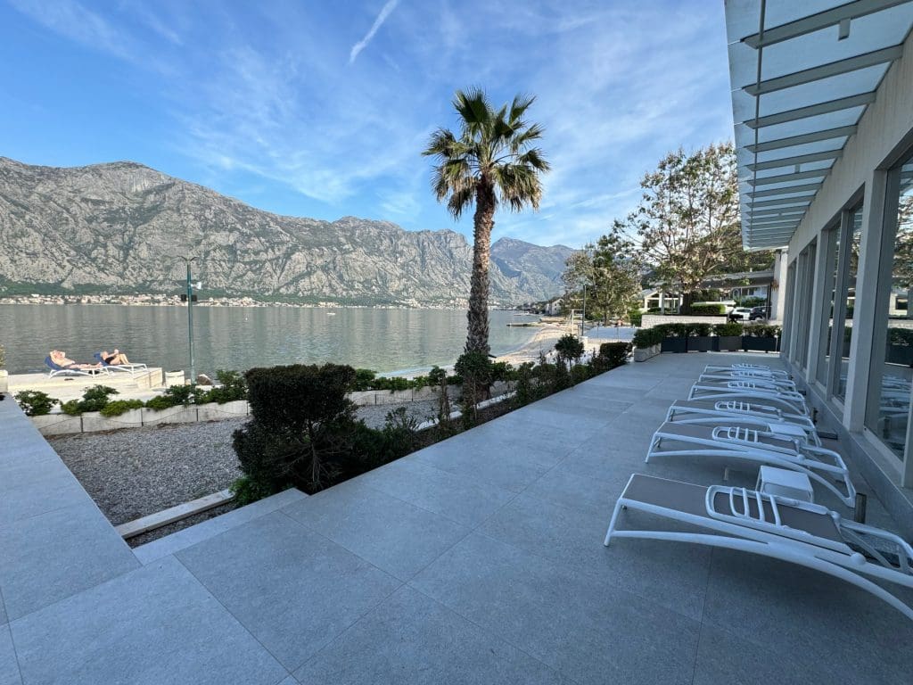 Lazing at Hyatt Regency Kotor Bay