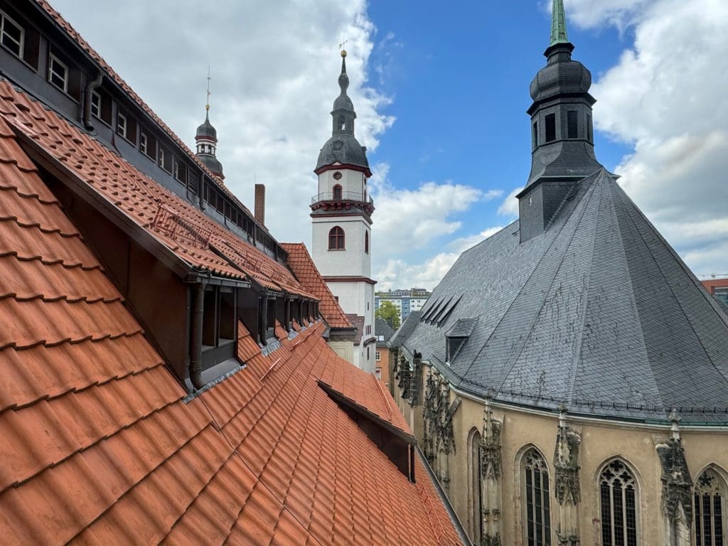 View of the old Chemnitz Town Hall