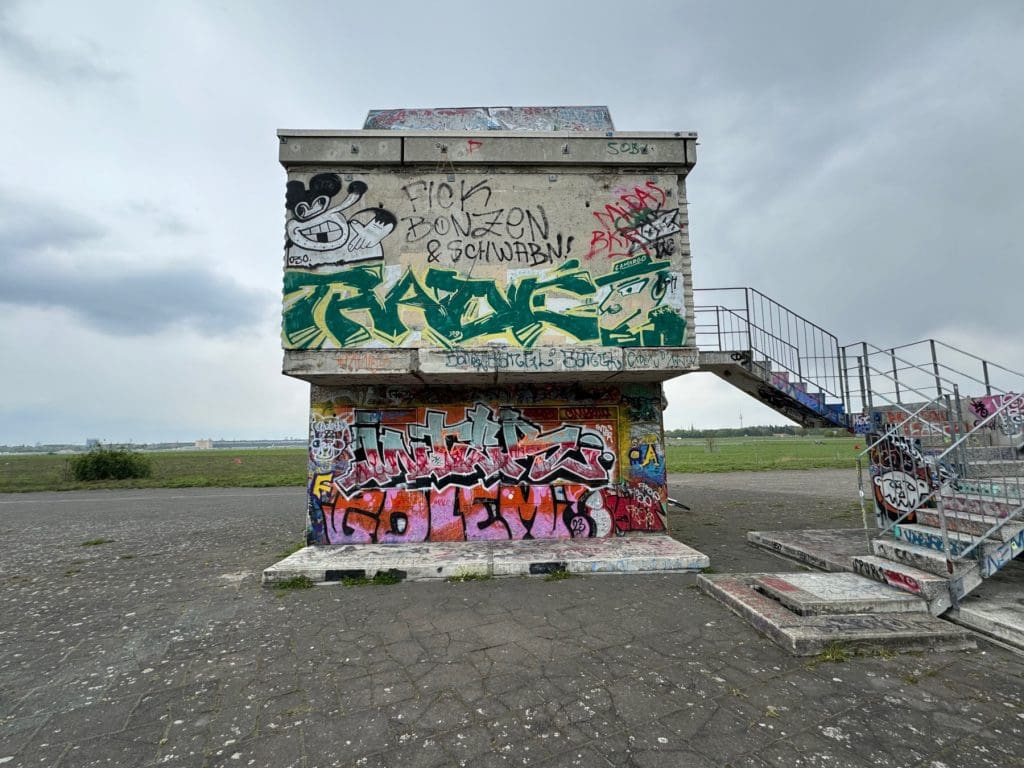 Disused building in Tempelhof