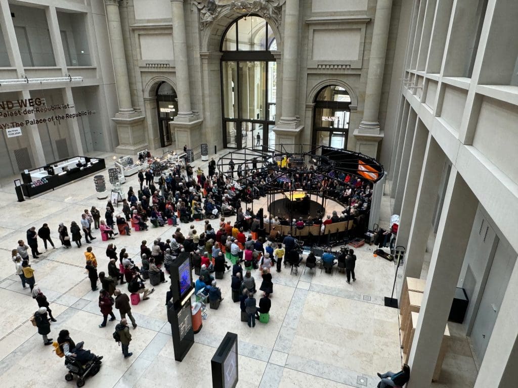 Radio performance at Humboldt Forum