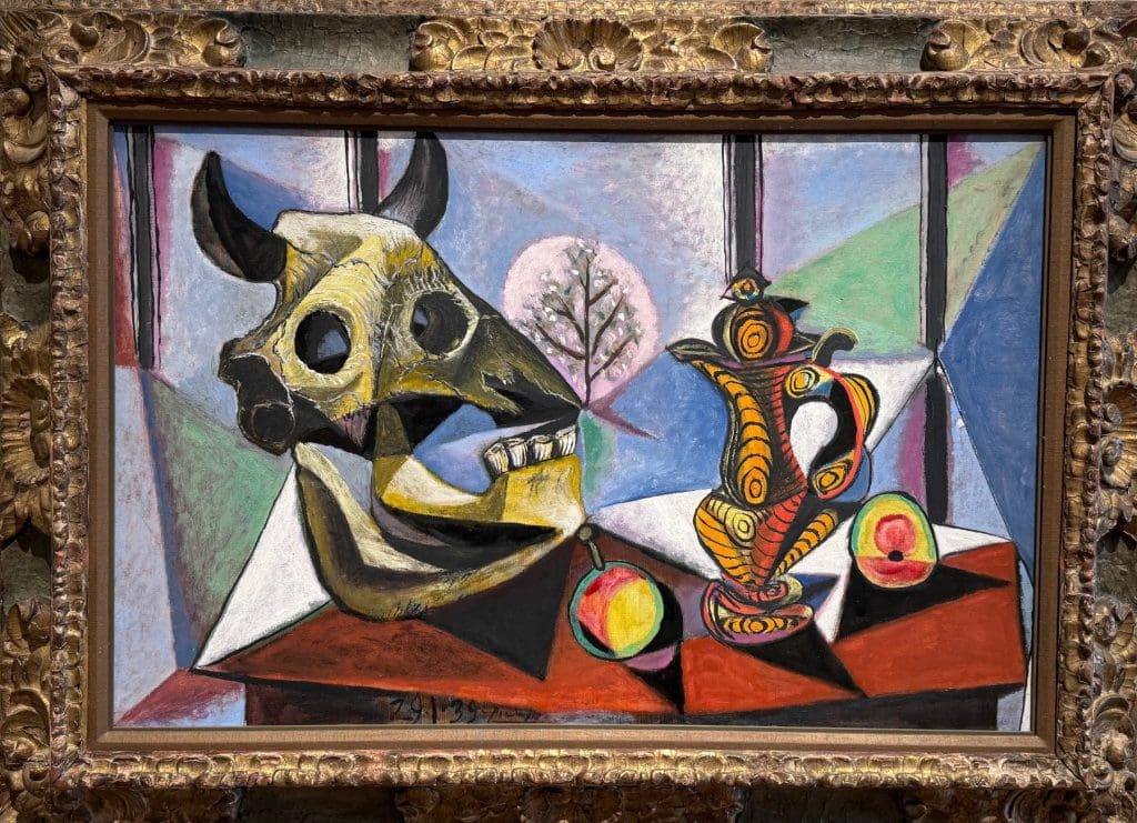 Picasso’s Bull, Skull, Fruit, Pitcher