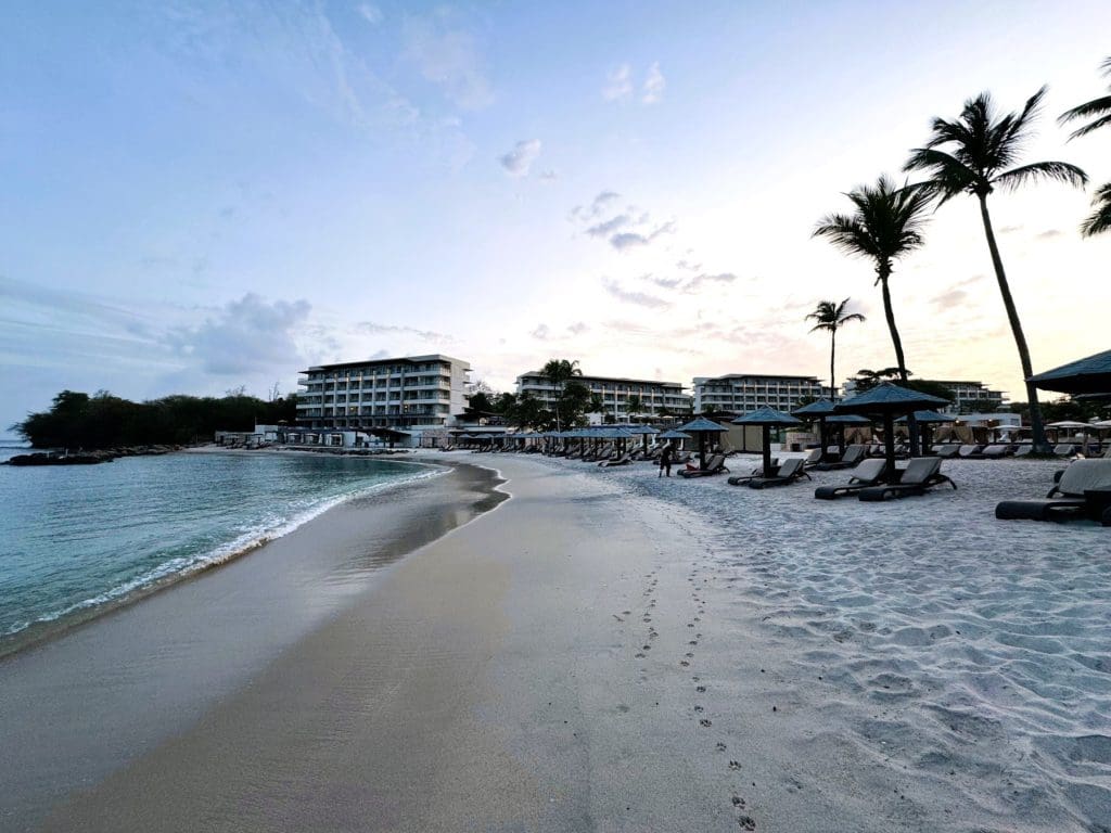 Saint Lucia beaches are best just after sunrise.