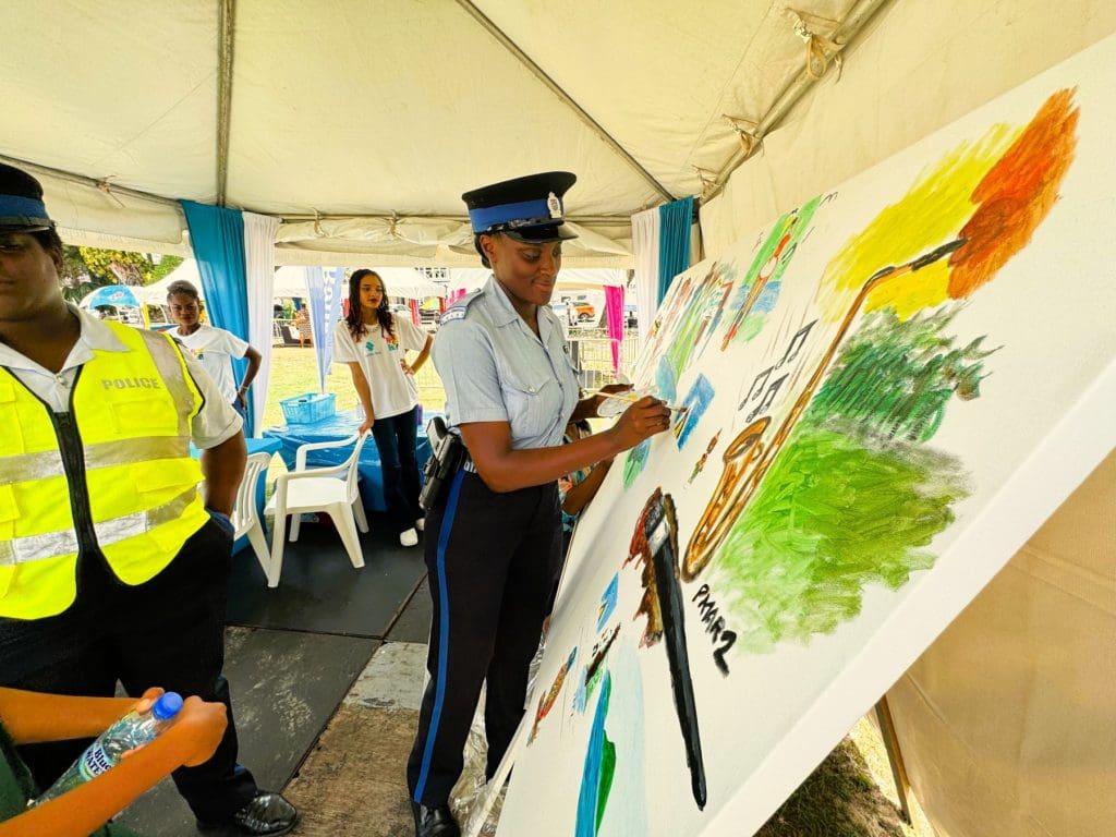 Art on the Park as part of the Saint Lucia Jazz and Arts Festival