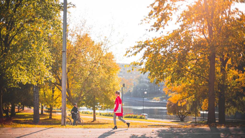 Autumn in Tampere Finland