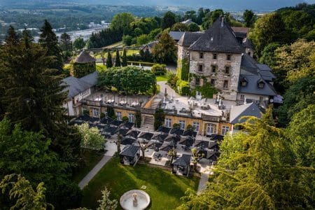 Chateau de Candie : An Appetizing Getaway in the French Alps