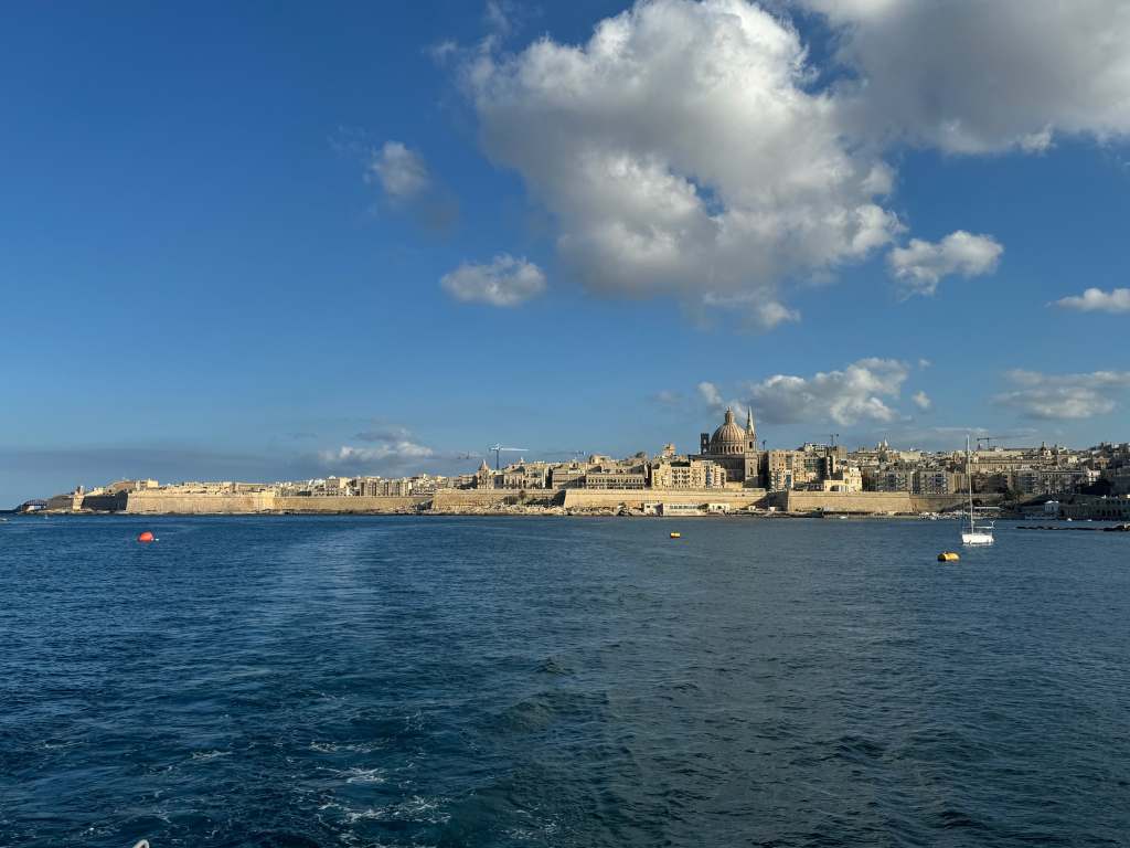 View of Valetta from the ferry