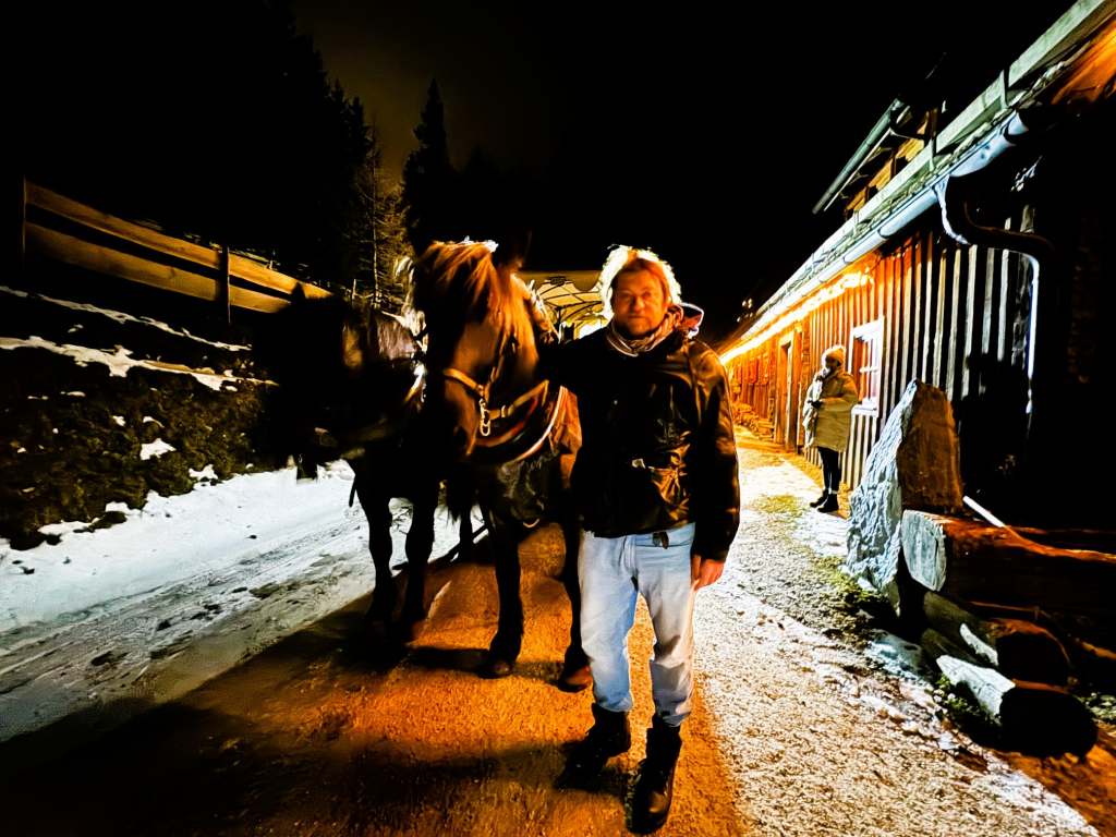 Henry and Martin at the Katschberg Advent Path