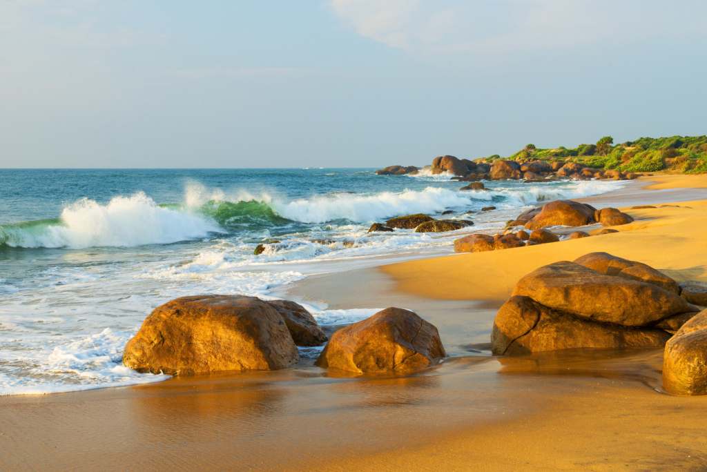 Beach at yala national Park sri lanka