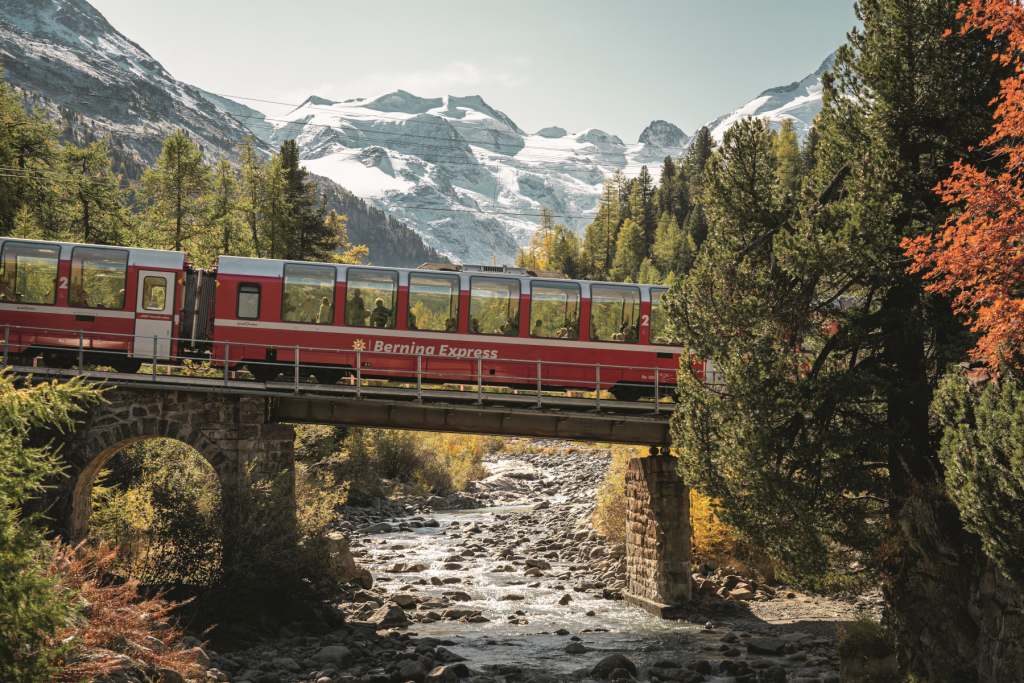 Switzerland by train