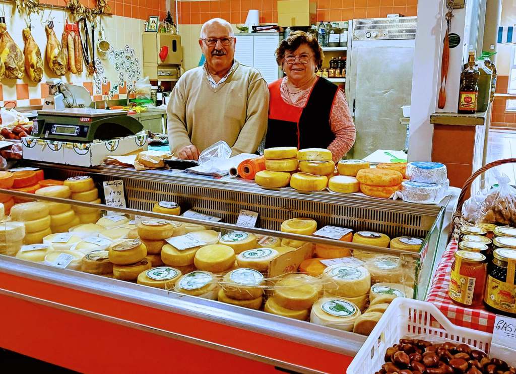 All the cheese you can eat at Sabugal Market