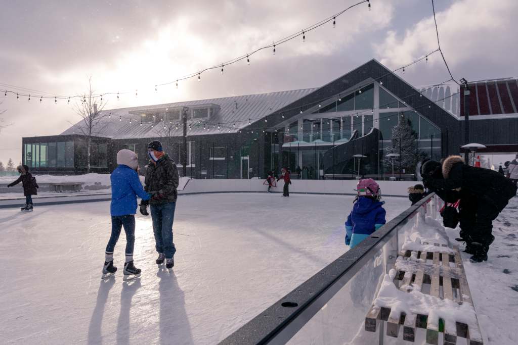 Wayne Gretzky Winery & Distillery Skating Ice Rink (Niagara Falls Tourism).25c