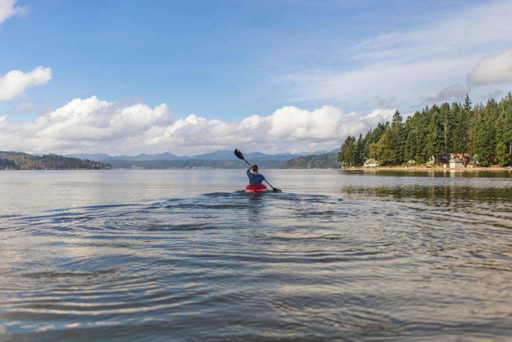 kayaking