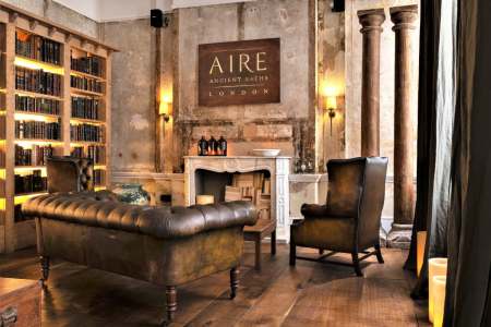 Luxuriating in AIRE Ancient Baths London