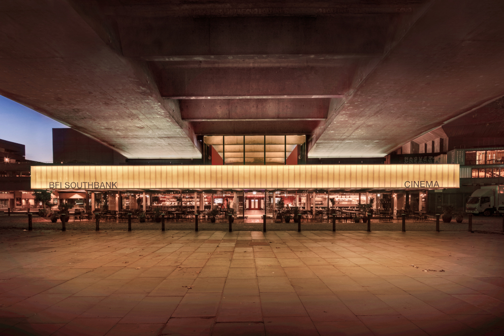 BFI Southbank Riverfront, courtesy of BFI +london cinema