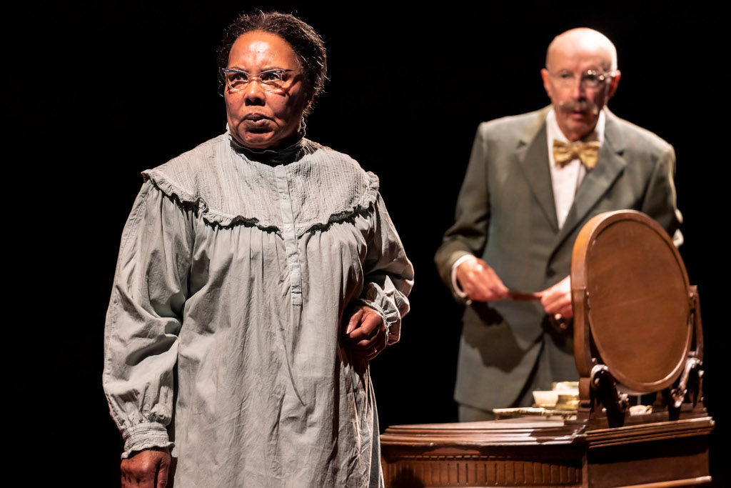 Cleo Sylvestre and Alan David in Under Milk Wood @ National Theatre