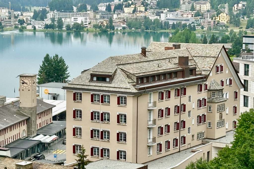 Grace La Margna Hotel on Lake St Moritz in St Moritz, Switzerland