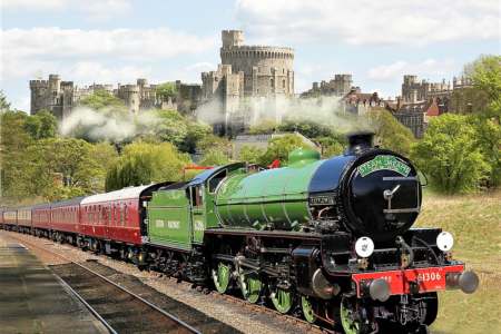 Taking the 6.15 Steam Express from Victoria