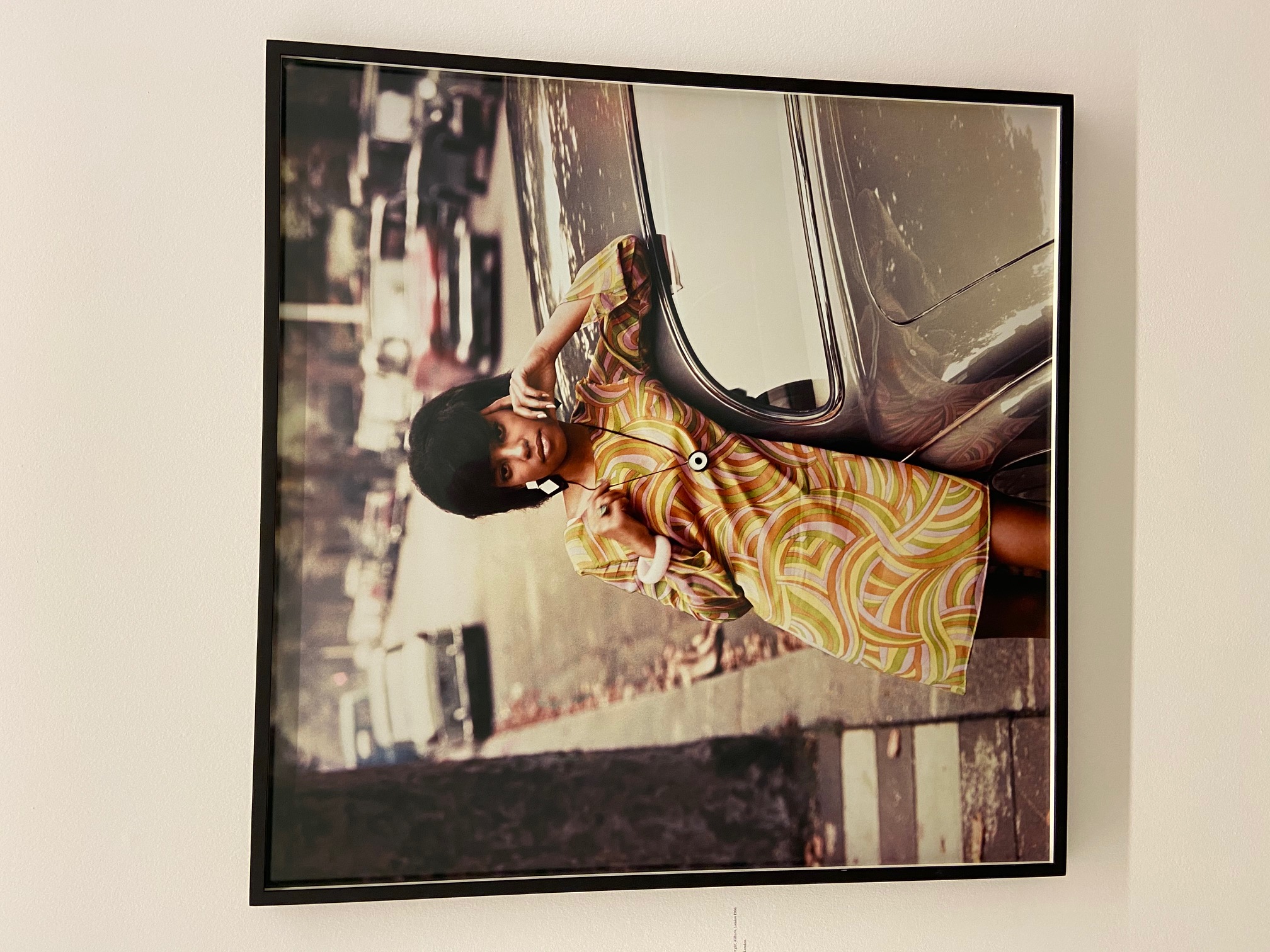 Erlin Ibreck, Drum cover girl, Kilburn, London, 1966