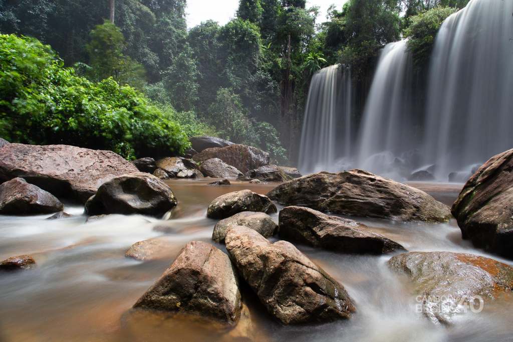 Phnom Kulen Waterfall Cambodia