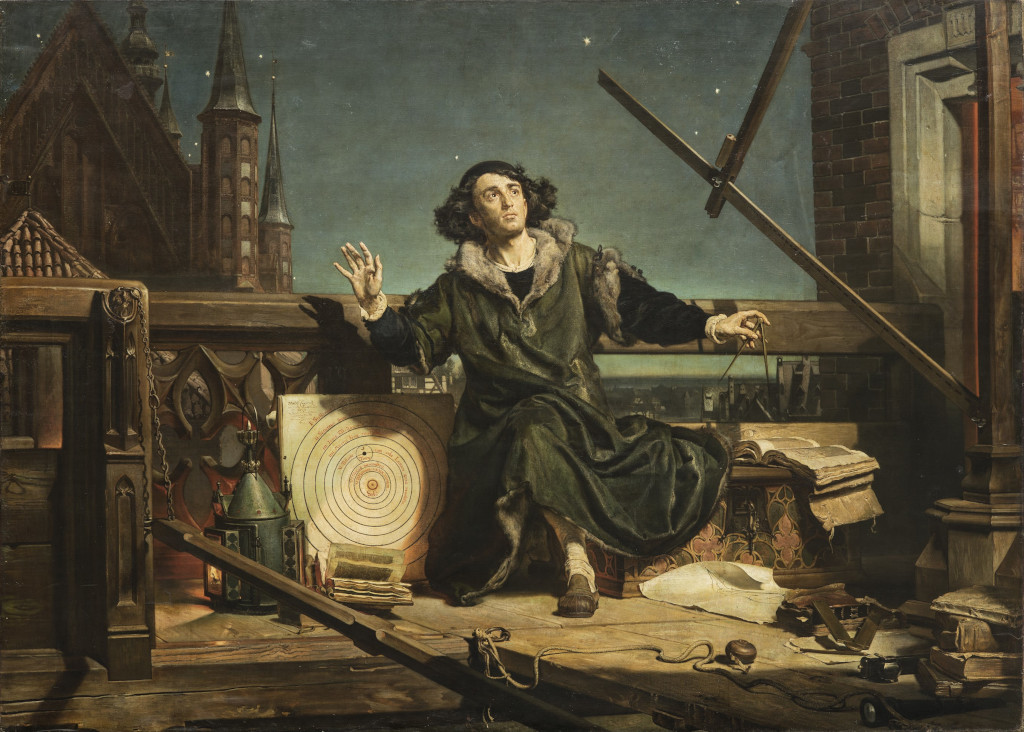 The Astronomer Copernicus. Conversations with God Jan Matejko 1873 The Jagiellonian University Museum, Kraków