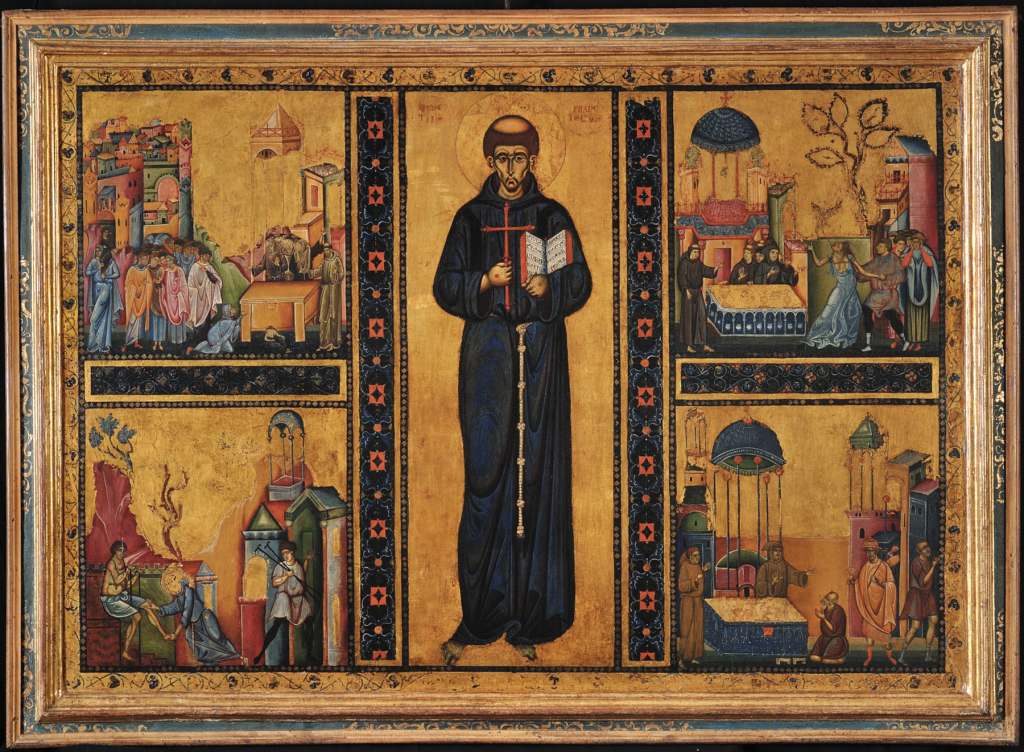 Vita-retable of Saint Francis, about 1253, Museo del Tesoro della Basilica di San Francesco, Assisi © Photographic archive of the Sacred Convent of S. Francesco in Assisi, Italy