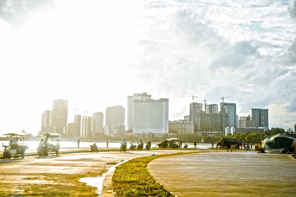 Sihanoukville's skyline has grown in recent years